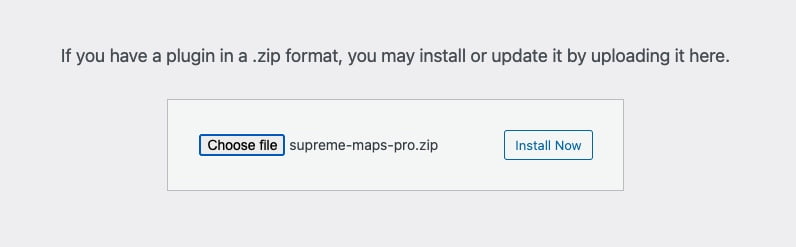 Install Supreme Maps Pro For Divi